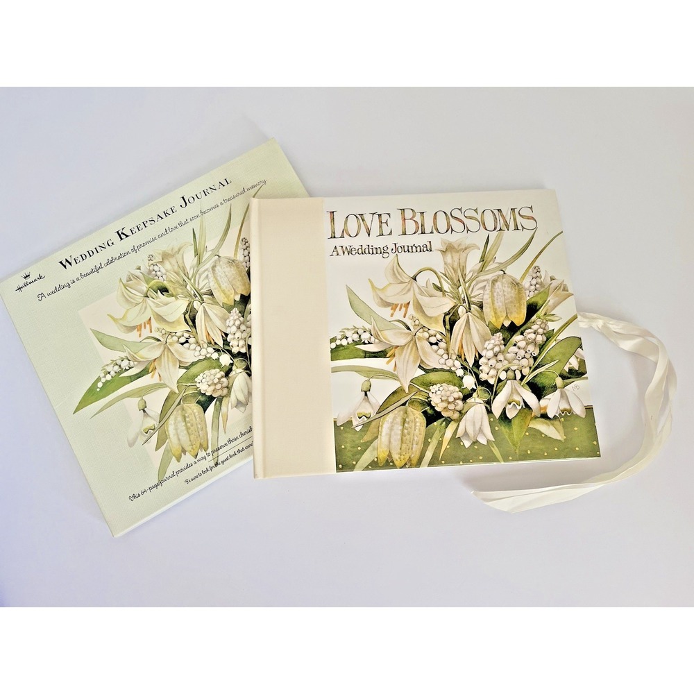 1998 Hallmark Wedding Keepsake Journal Marjolein Bastein LOVE BLOSSOMS